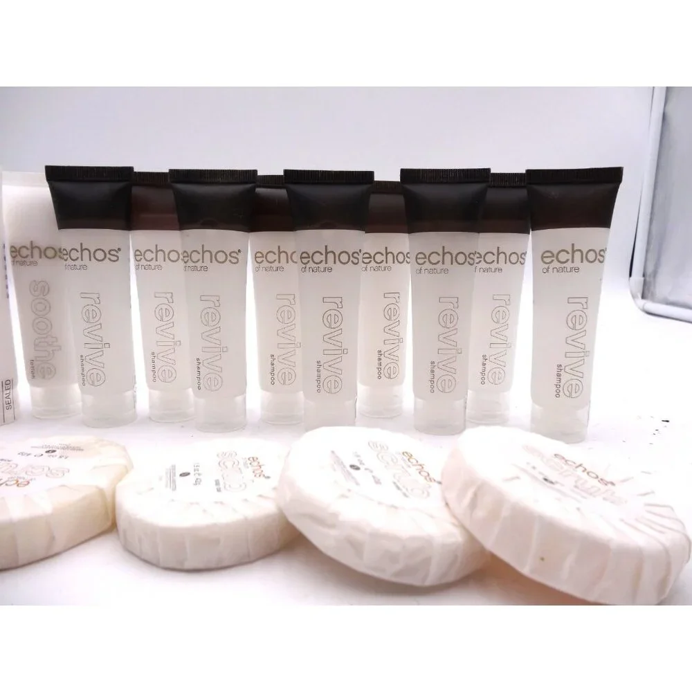 Echos of Nature Renew Shampoo  and Lotion 1.25 fl‎ oz each and Soap 26 Pcs NEW